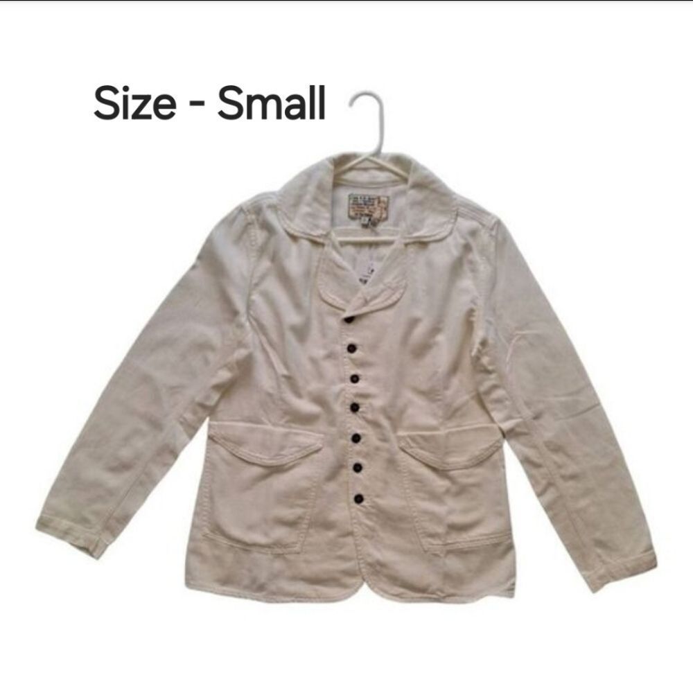 Sandrine Rose x Free People Colab Empire Denim Shirt Jacket Dust S